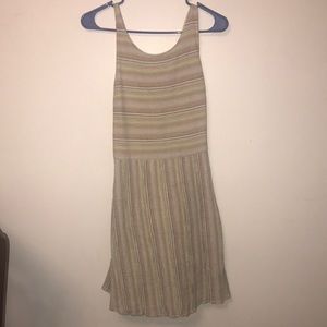 Roxy hippie cross back dress
